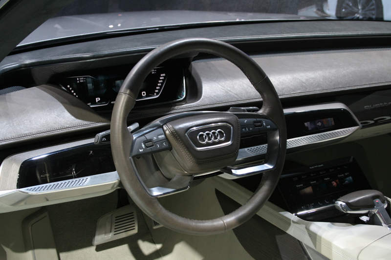 Illustration for article titled This Touch Screen Car Interior Is A Realistic Vision Of The Near Future